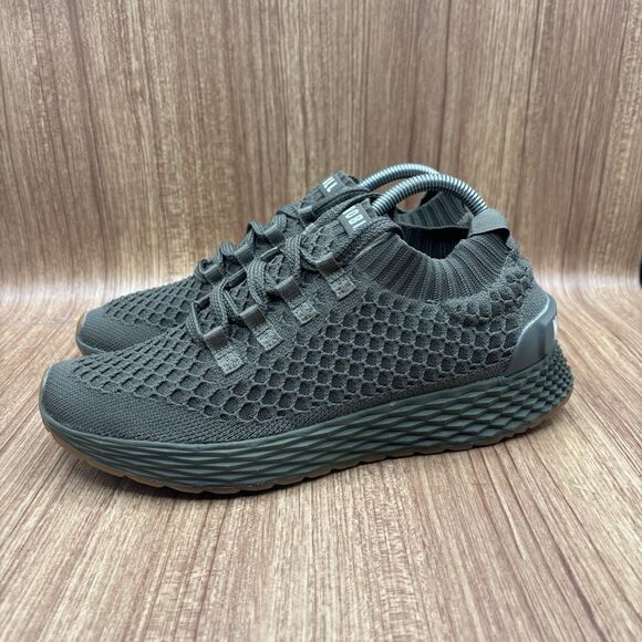 NOBULL Project Allday Knit Athletic GREEN Sneakers MENS 7.5 / WOMENS 9 WORN ONCE - Picture 3 of 9